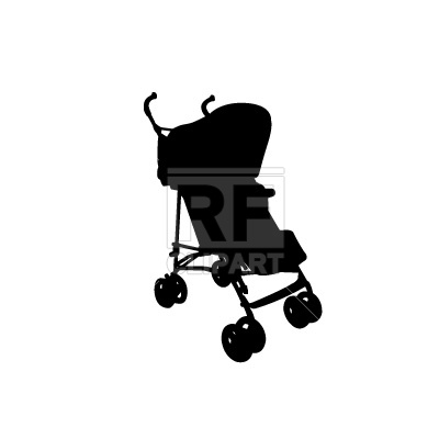 400x400 Stroller Vector Image Of Objects Prague