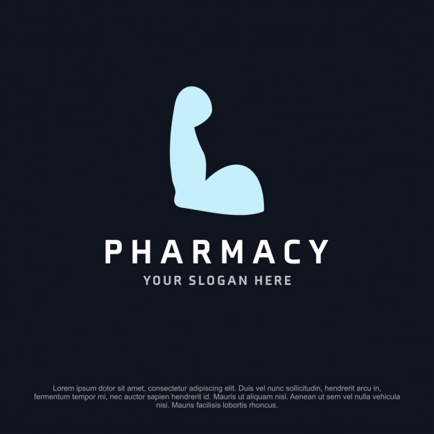 Pharmacy Logo With A Strong Arm Vector Free Download 626x626 Pharmacy Logo With A Strong Arm Vector Free Download