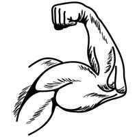 Strong Arm Free Vector Art 200x200 Strong Arm Free Vector Art
