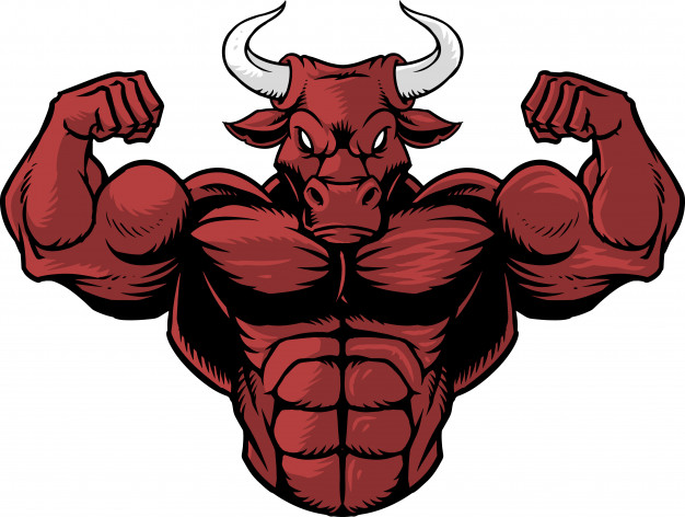 626x472 Strong Bull Vector Premium Download