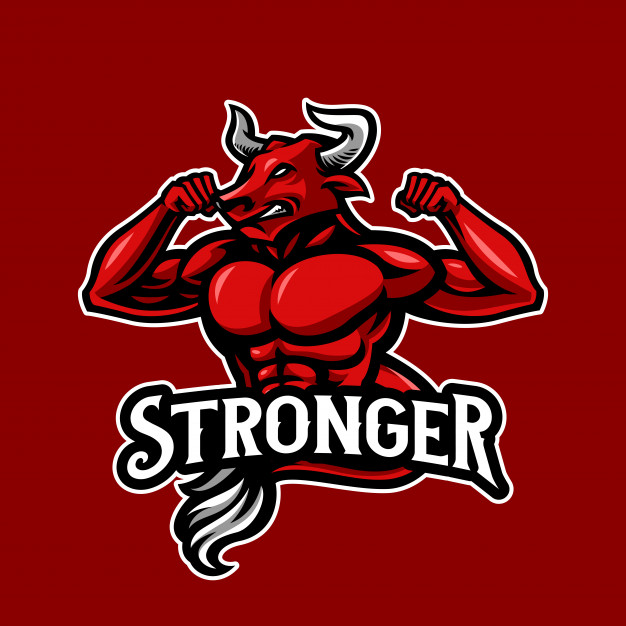 626x626 Strong Bull Logo Vector Premium Download