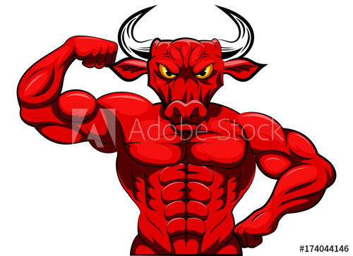 Strong Bull Vector at Vectorified.com | Collection of Strong Bull ...