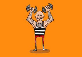 Strong Man Free Vector Art 286x200 Strong Man Free Vector Art
