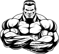 Strongman Bodybuilder Sport Muscles Shape Vector 190x173 Strongman Bodybuilder Sport Muscles Shape Vector