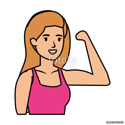 500x500 Strong Woman Arm Signal Stock Image And Royalty Free Vector