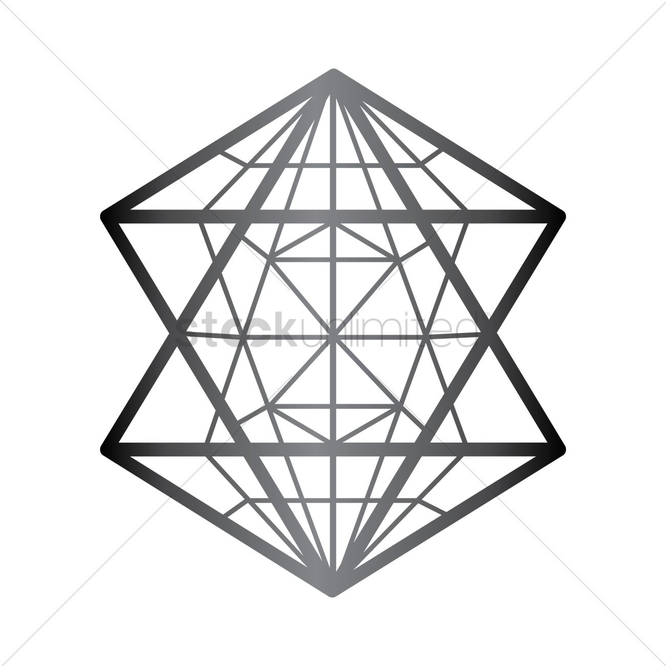 1300x1300 Diamond Structure Vector Image