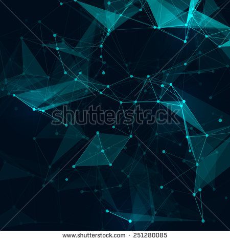 450x470 Abstract Polygonal Space Low Poly Dark Background With Connecting