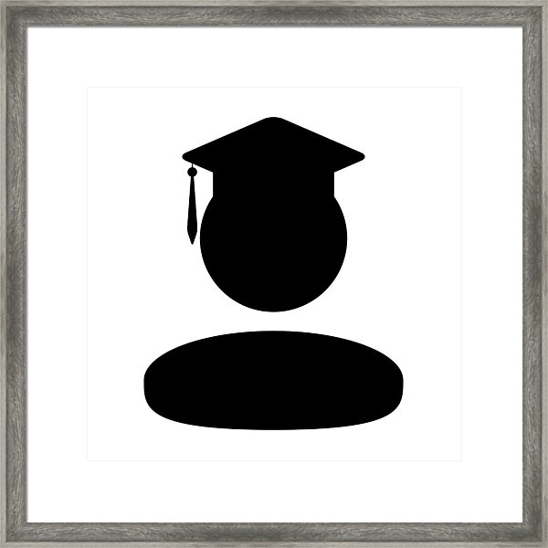 600x600 Student Icon Vector Graduation With Mortar Board For School