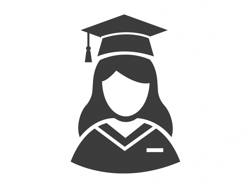 866x650 Student Vector Icon