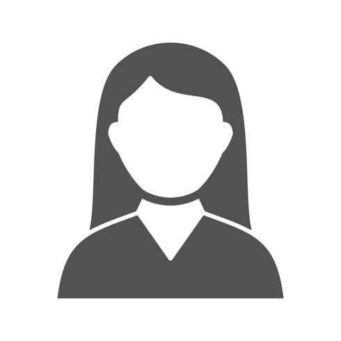 490x490 Vector Female Student Icon