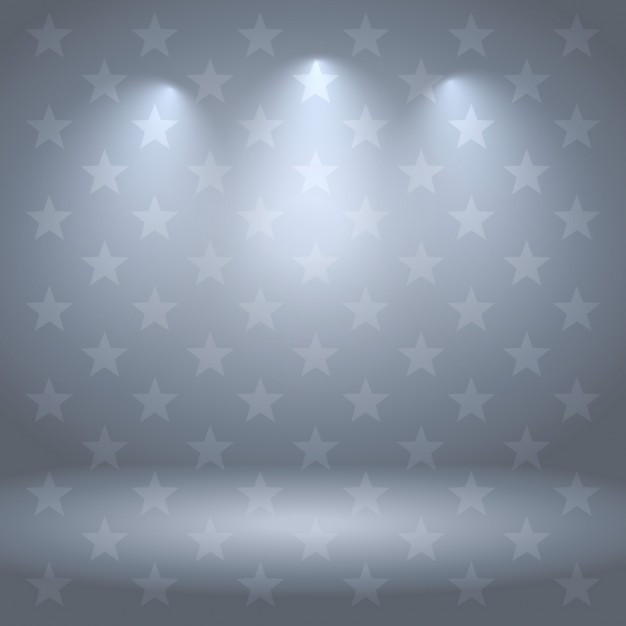626x626 Gray Studio Background With Stars And Lights Free Vectors Ui