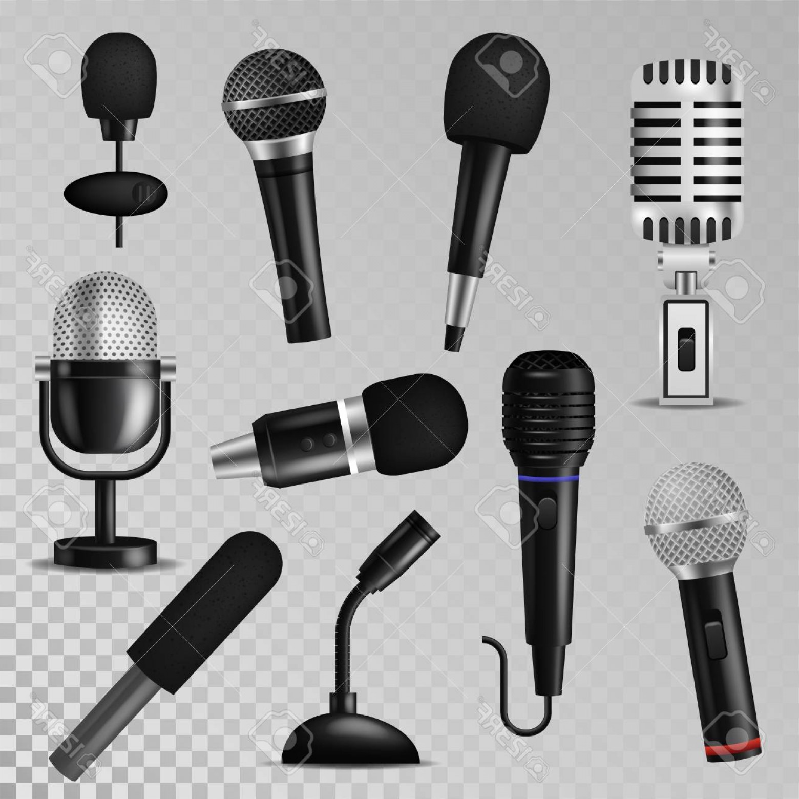 1560x1560 Microphone Recording Vector Createmepink