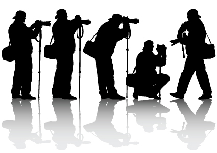 425x301 Elements Of Photographic Studio Photographer Design Vector Free