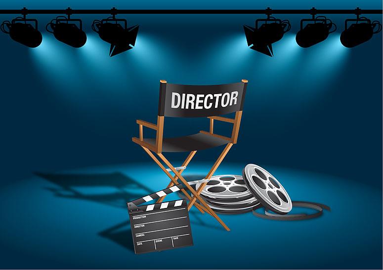 775x548 Film Studio Vector Set