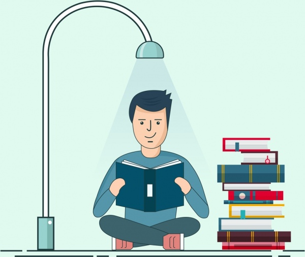 600x506 Student Study Vector Free Vector In Coreldraw Cdr