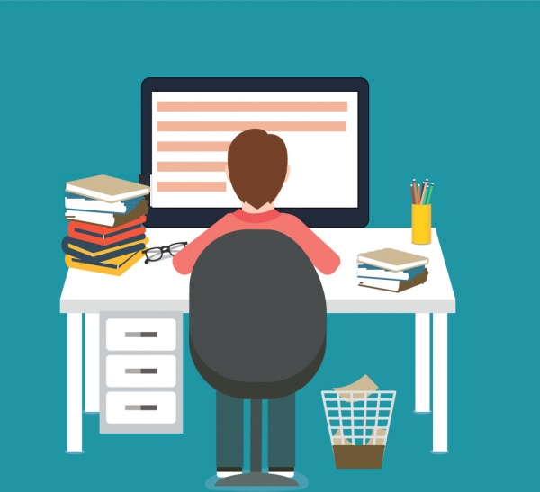 600x547 Study Vector Free Vector In Adobe Illustrator