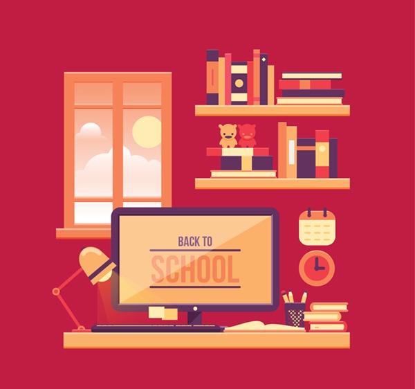 600x562 Creative Poster School Study Vector Graphics My Free Photoshop World