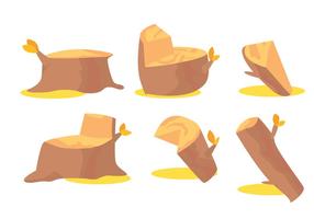 286x200 Tree Stump Free Vector Art