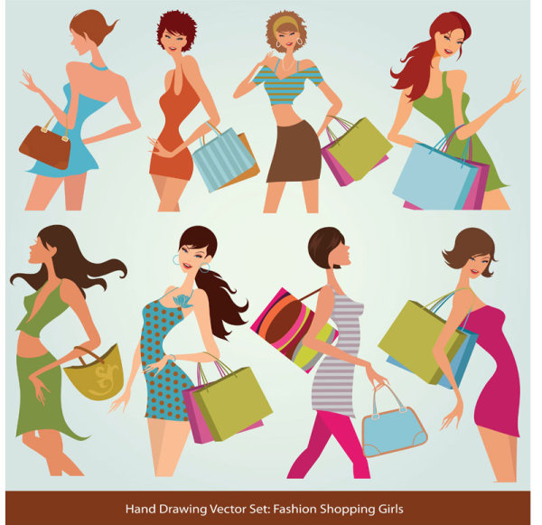 600x581 Fashion Girls Style Vector Download Free Vectors Graphic Design