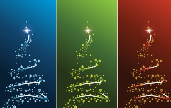 Stylized Vector Christmas Tree Set Free Vector In Adobe 600x380 Stylized Vector Christmas Tree Set Free Vector In Adobe