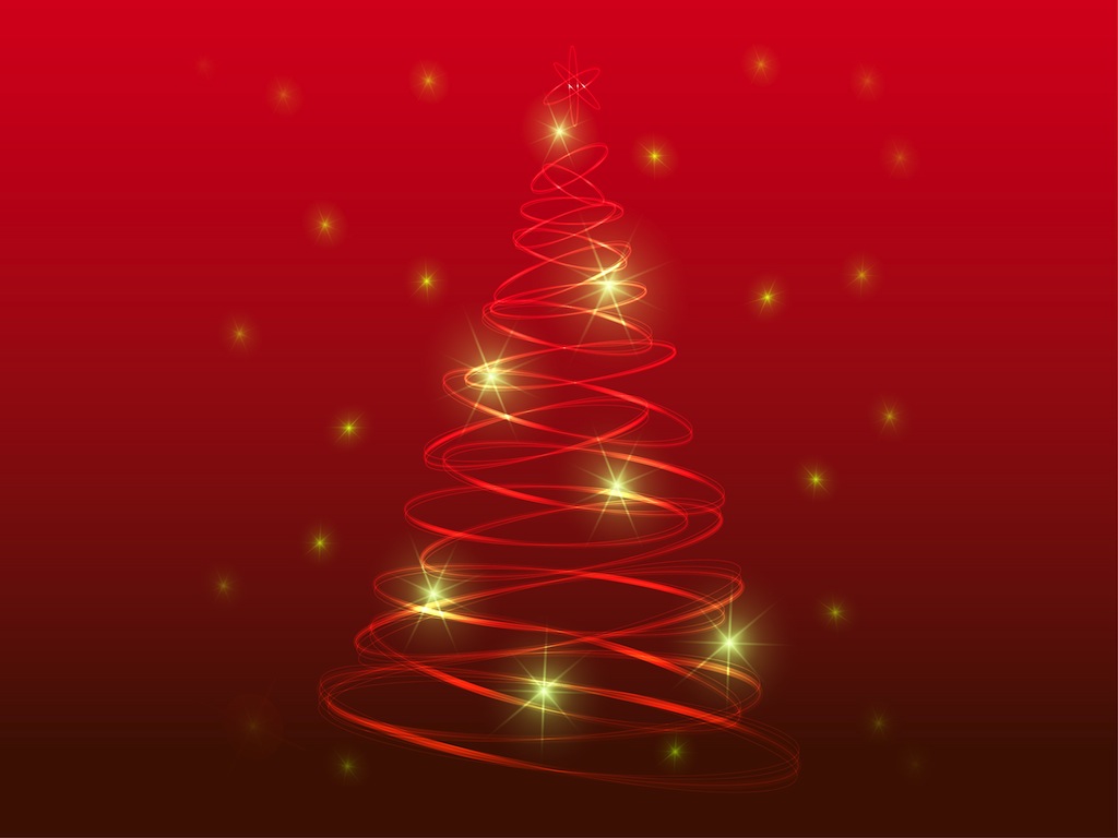 Stylized Christmas Tree Vector Art Graphics 1024x768 Stylized Christmas Tree Vector Art Graphics