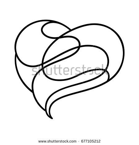 450x470 Stylized Heart