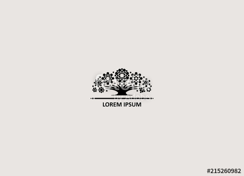 500x362 Stylized Tree Stock Image And Royalty Free Vector