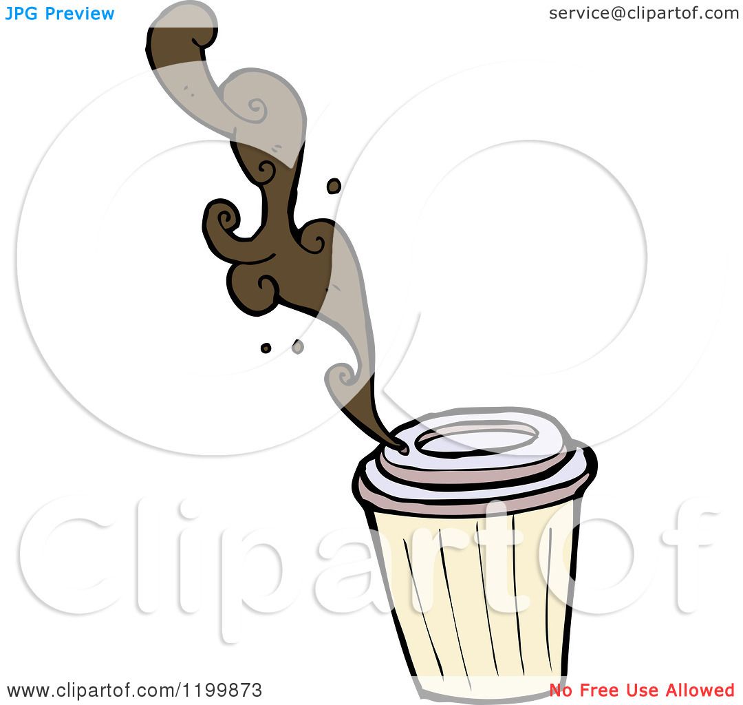 Cartoon Of A Styrofoam Cup Of Coffee 1080x1024 Cartoon Of A Styrofoam Cup Of Coffee