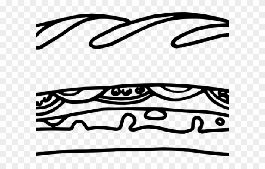 880x560 Sandwich Clipart Vector