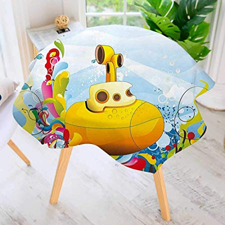 450x450 Circular Solid Polyester Tablecloth Sub Vector With Background