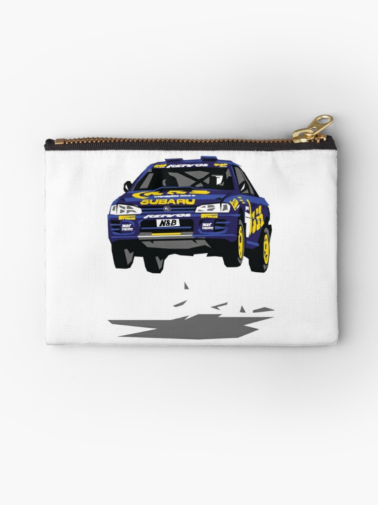 750x1000 Subaru Impreza Wrc Vector Jump Zipper Pouch