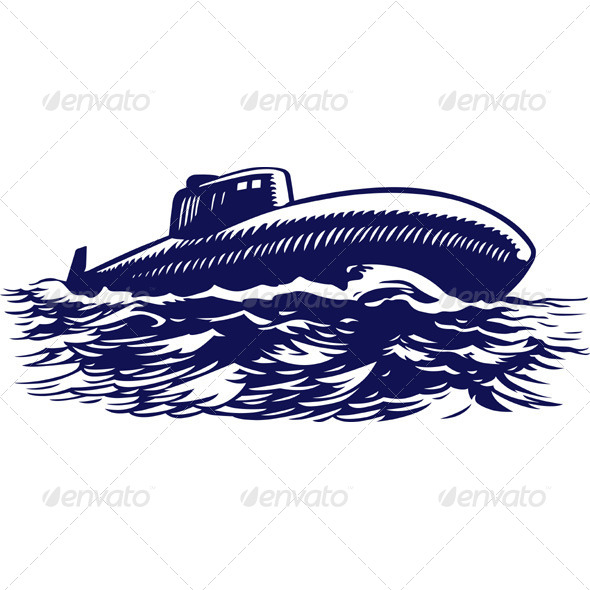 590x590 Submarine Submarine Vectors From Graphicriver