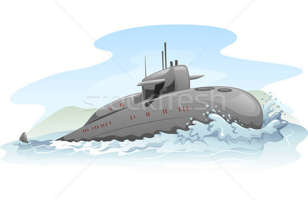 600x390 Submarine Vector Illustration Lenm