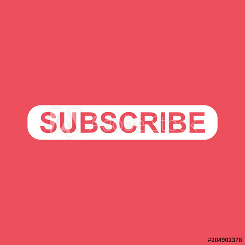 500x500 Subscribe Vector Template Design Illustration