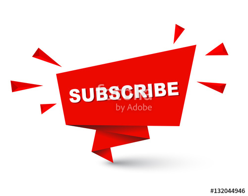 500x396 Red Easy Vector Illustration Isolated Paper Bubble Banner