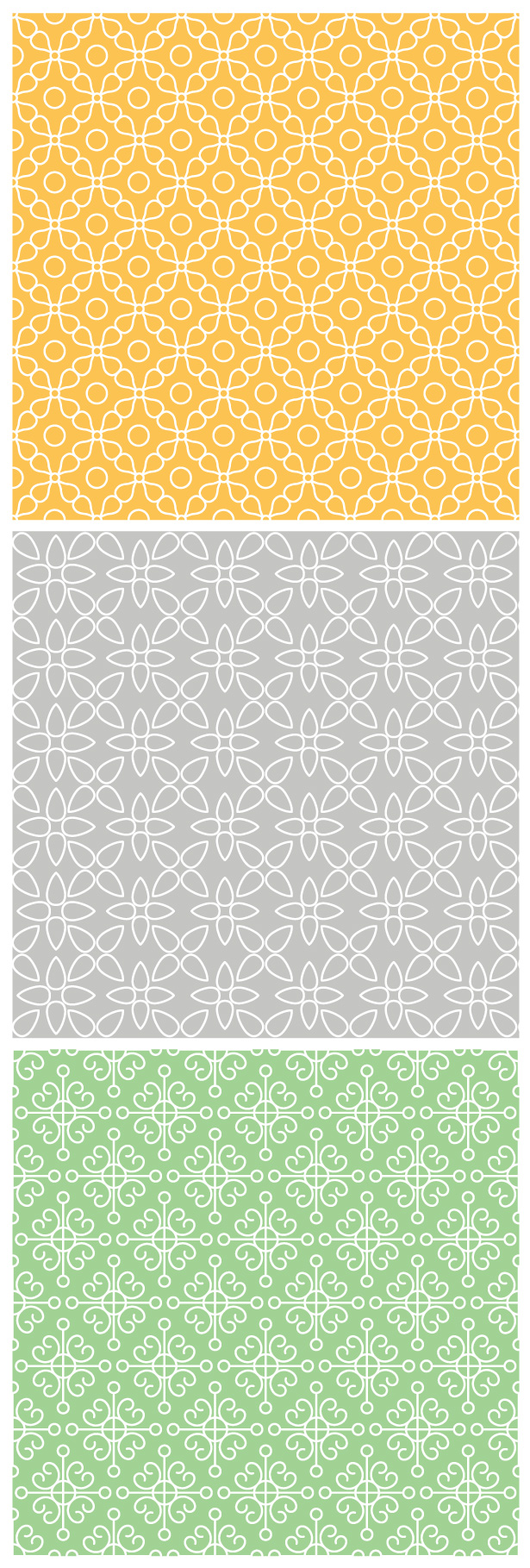 615x1819 Subtle Vector Floral Design Pattern Free Download