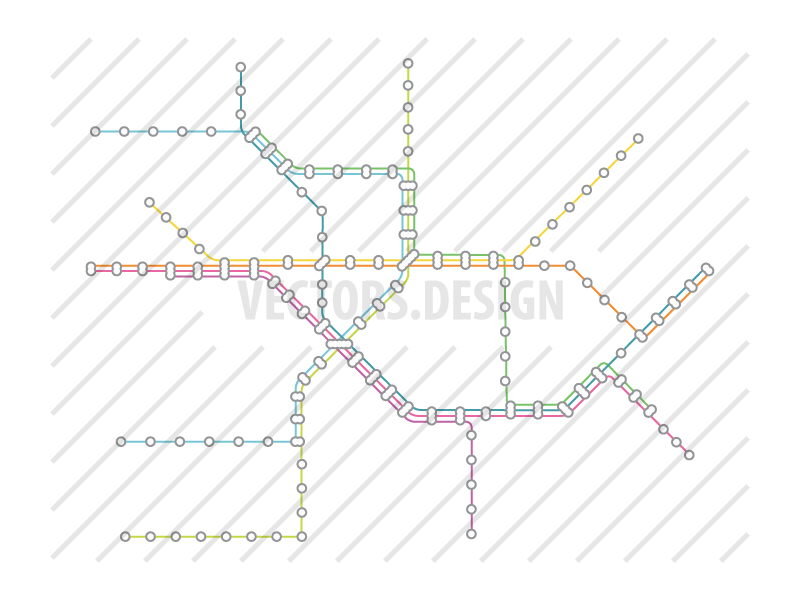 Subway Map Vector at Vectorified.com | Collection of Subway Map Vector ...