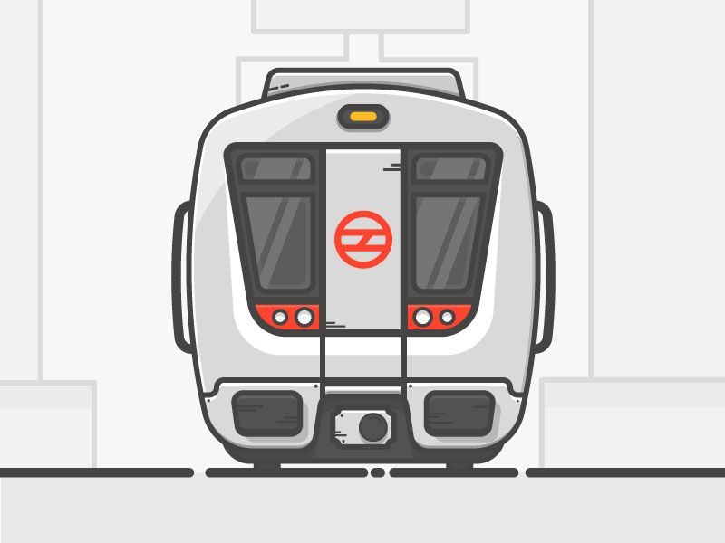 800x600 Delhi Metro Art Delhi Metro, Train Vector, Train Illustration
