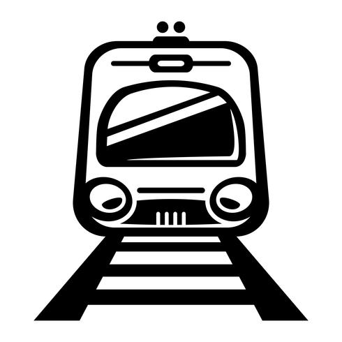 490x490 Subway Train Light Rail Car Vector Icon