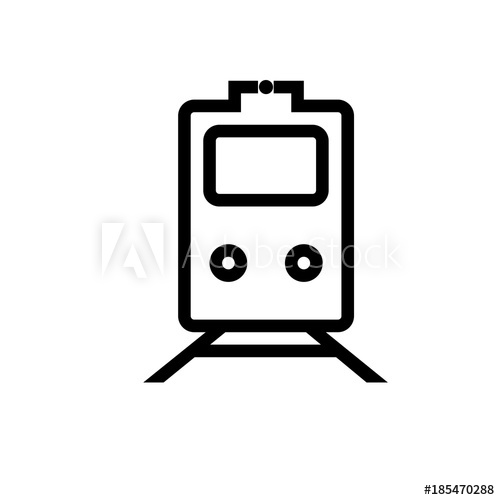 500x500 Subway Vector Icon