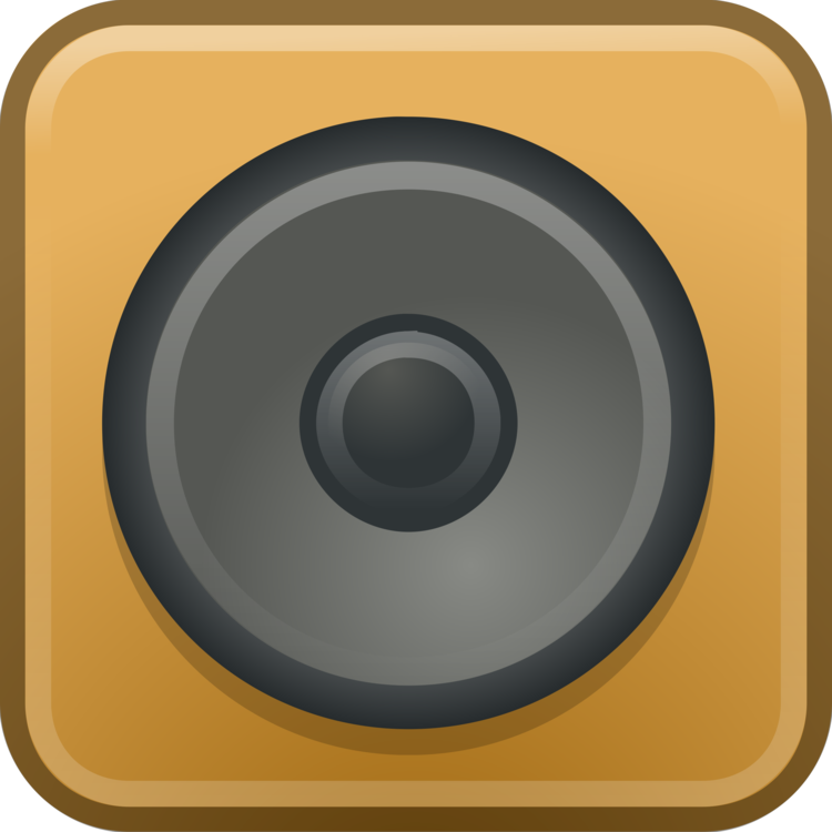 750x750 Computer Speaker,loudspeaker,car Subwoofer Vector Clipart