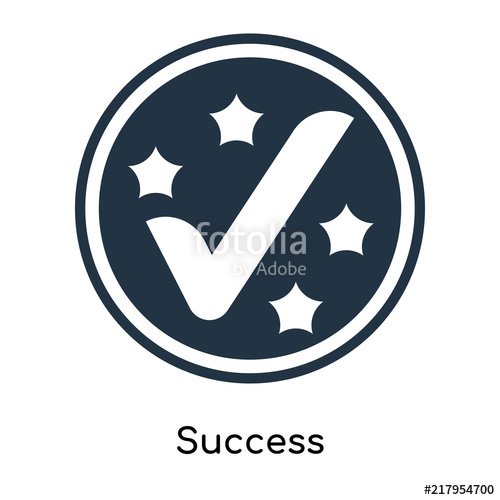 Success Icon Vector Isolated On White Background, Success Sign 500x500 Success Icon Vector Isolated On White Background, Success Sign