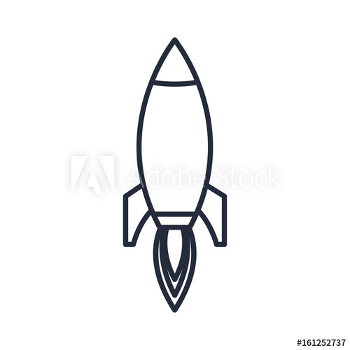 Outlined Rocket Startup Business Success Icon Vector Illustration 500x500 Outlined Rocket Startup Business Success Icon Vector Illustration