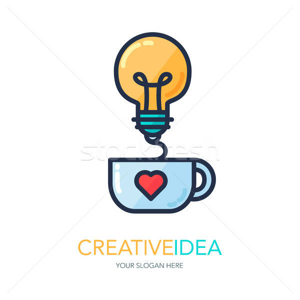 600x600 Creative Success Idea Logo Vector Illustration