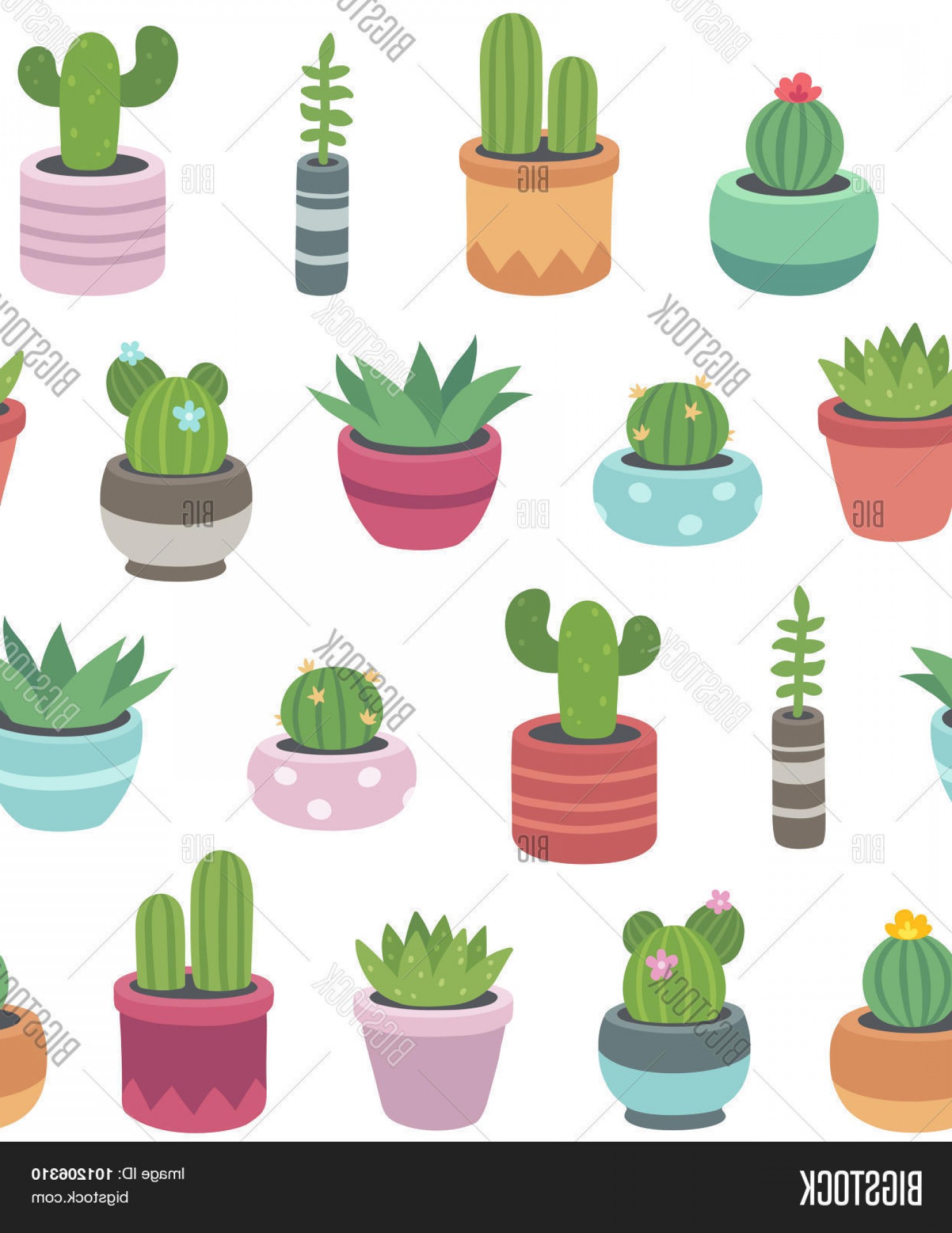 1500x1944 Succulent Art Vector Lamaison