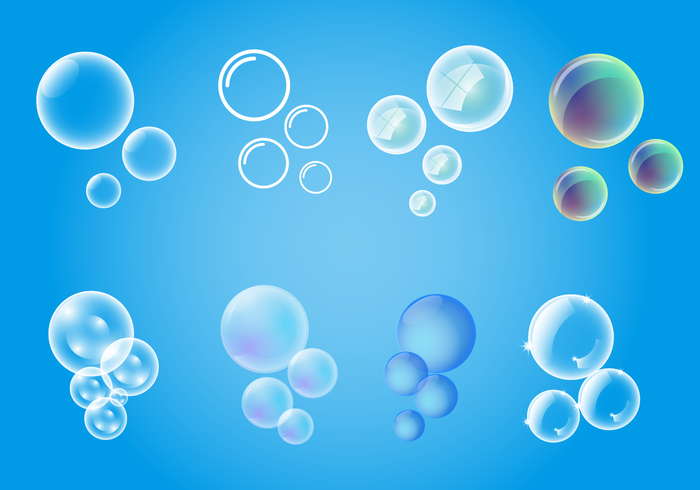 700x490 Soap Suds Vector