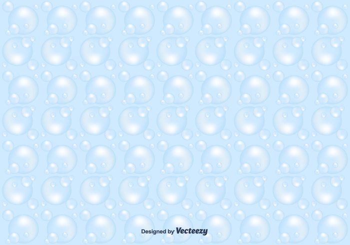 700x490 Soap Suds Vector Pattern