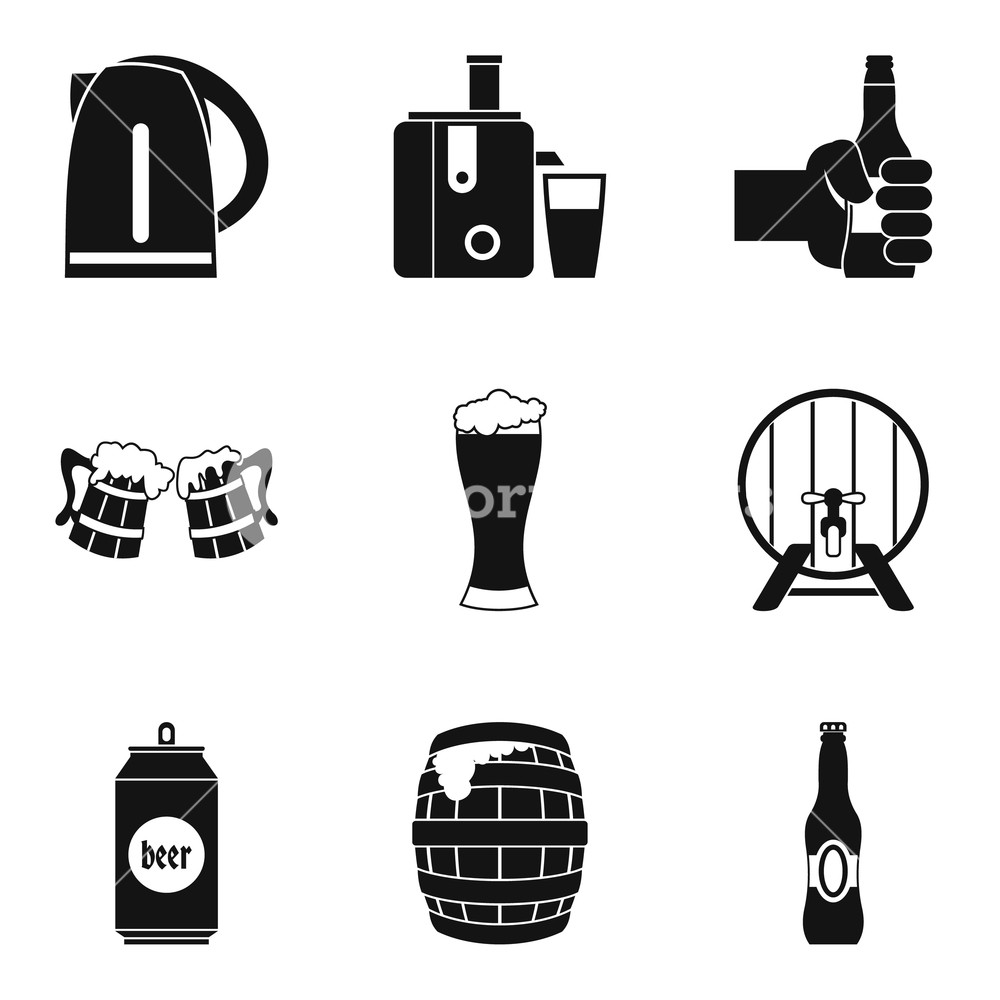 1000x1000 Suds Icons Set Simple Set Of Suds Vector Icons For Web Isolated