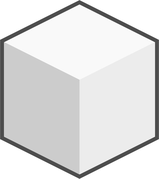 533x600 Sugar Cube Icon Free Vector In Open Office Drawing