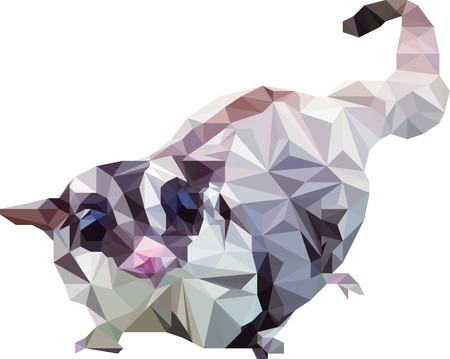 450x359 Illustration Of Cute Sugar Glider Royalty Free Vector Graphics